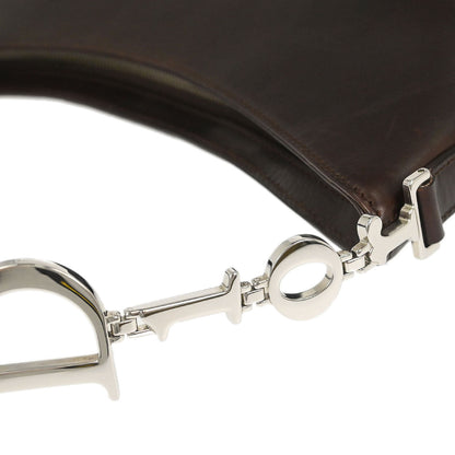 Christian Dior Brown Ballet Corset Handbag