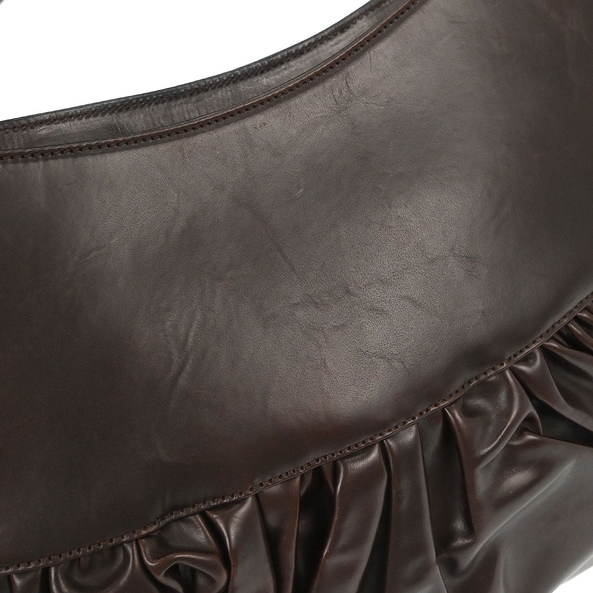 Christian Dior Brown Ballet Corset Handbag