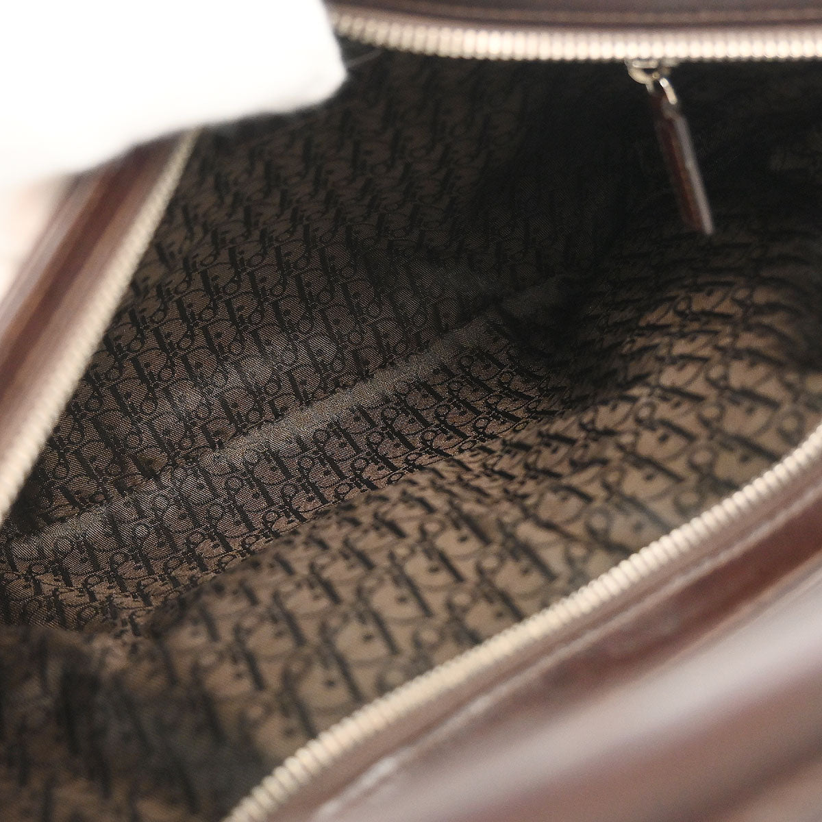 Christian Dior Brown Ballet Corset Handbag