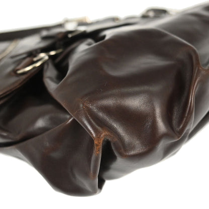 Christian Dior Brown Ballet Corset Handbag