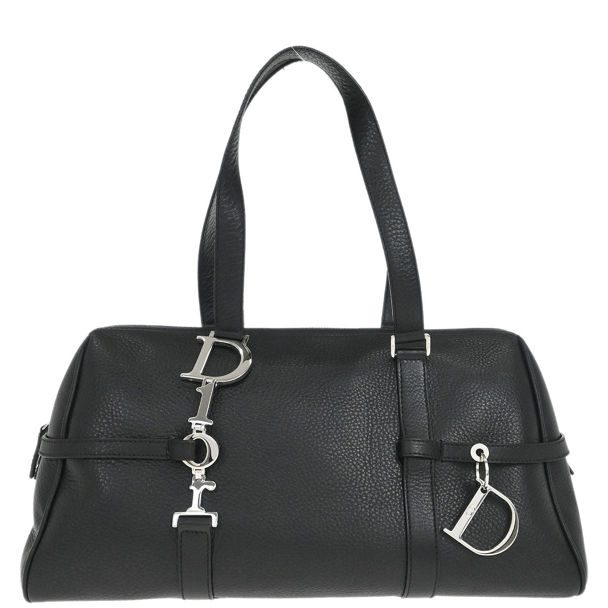 Christian Dior Black Leather Handbag