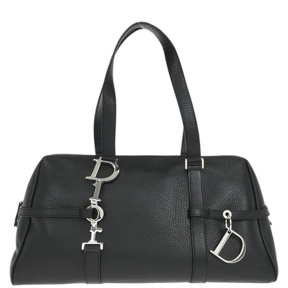 Christian Dior Black Leather Handbag