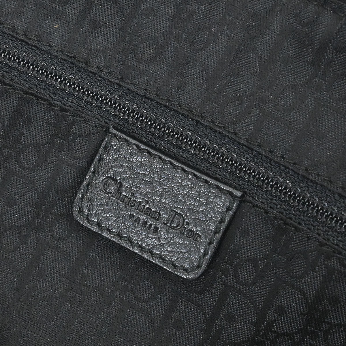 Christian Dior Black Leather Handbag