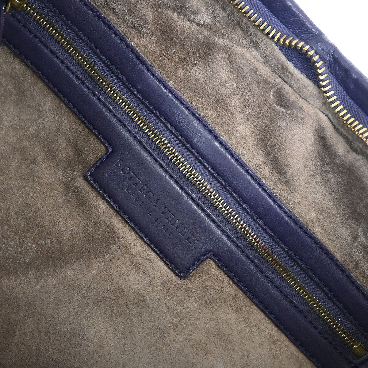 Bottega Veneta Purple Lambskin Intrecciato Hobo Bag