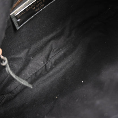 Balenciaga Dark Green Lambkin The First 2way Shoulder Handbag