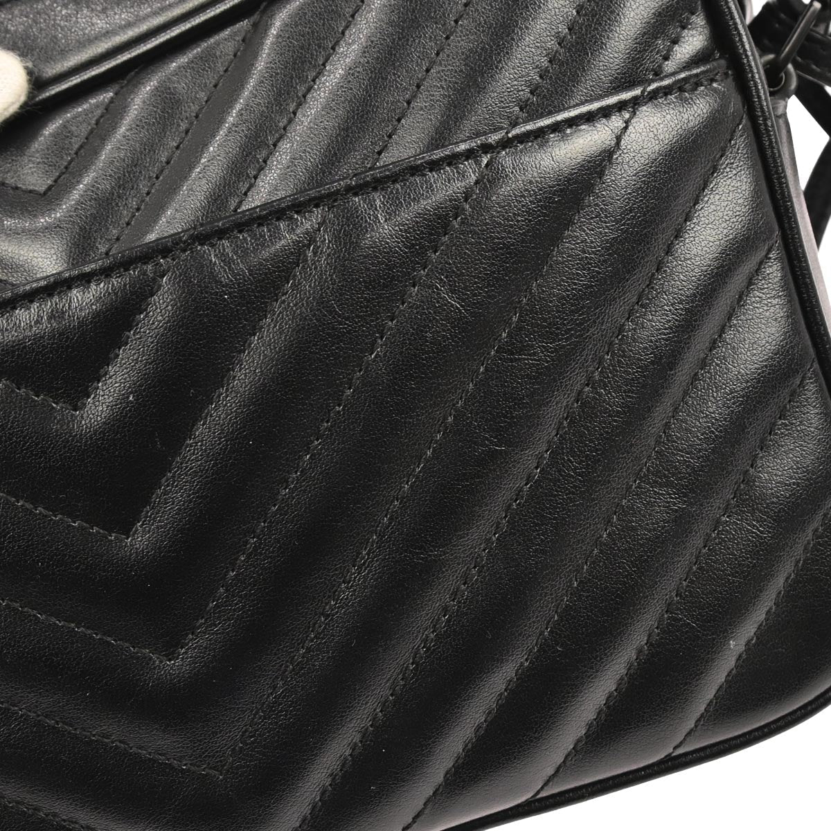 Saint Laurent Black Lou Camera Bag Shoulder Bag