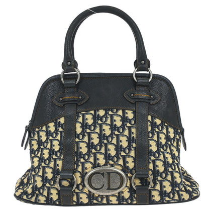 Christian Dior Navy Beige Trotter Handbag