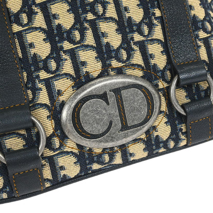 Christian Dior Navy Beige Trotter Handbag