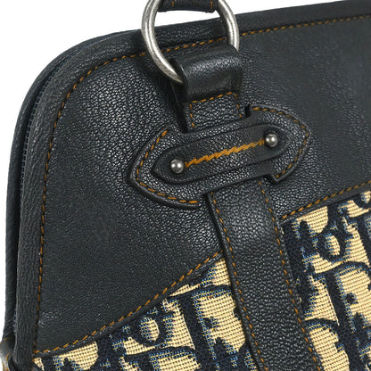 Christian Dior Navy Beige Trotter Handbag