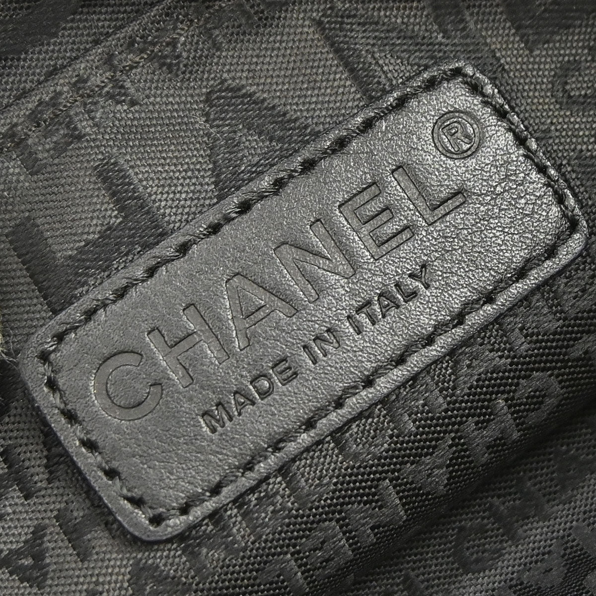 Chanel 2003-2004 Khaki Calfskin Graffiti Handbag