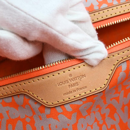 Louis Vuitton Orange Monogram Neverfull GM Tote Bag M93702