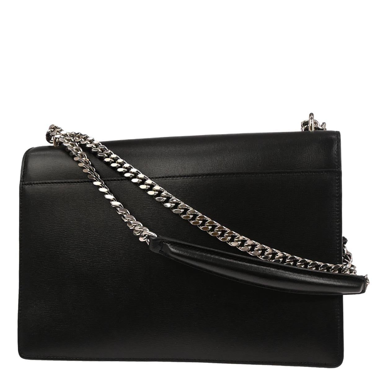 Saint Laurent Black Leather Sunset Shoulder Bag