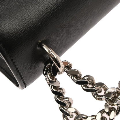 Saint Laurent Black Leather Sunset Shoulder Bag