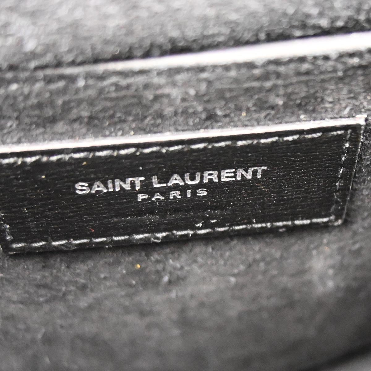 Saint Laurent Black Leather Sunset Shoulder Bag
