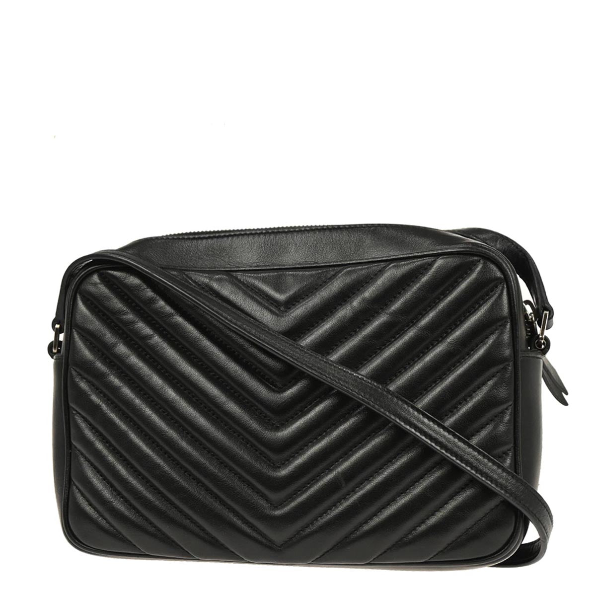 Saint Laurent Black Lou Camera Bag Shoulder Bag