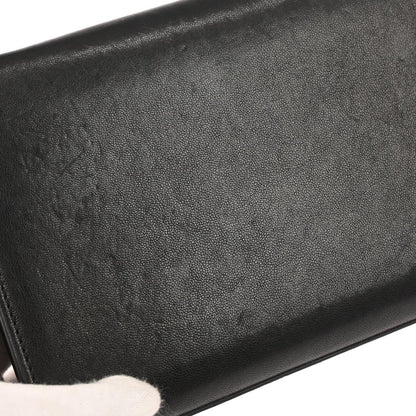 Saint Laurent Black Kate Heart Chain Shoulder Bag