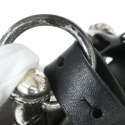 Yves Saint Laurent Black Leather Medium Mombasa Handbag