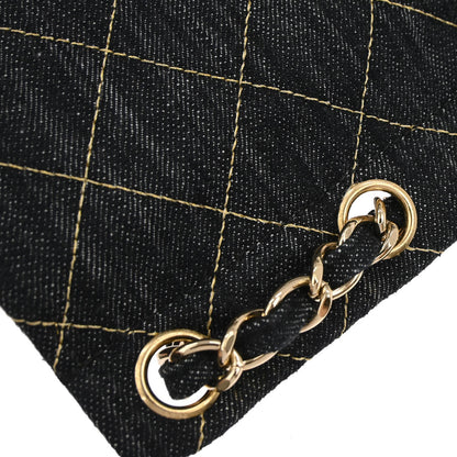 Chanel 2005-2006 Indigo Denim Shoulder Bag