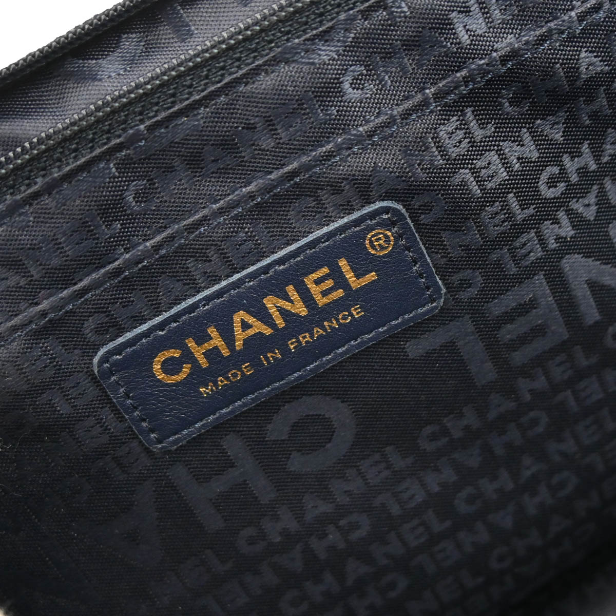 Chanel 2005-2006 Indigo Denim Shoulder Bag