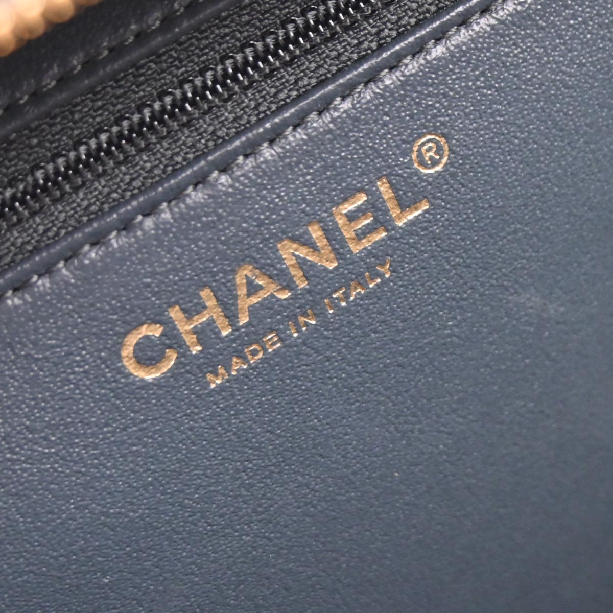 Chanel 2018-2019 Gray Lambskin Trendy CC Bowling Bag