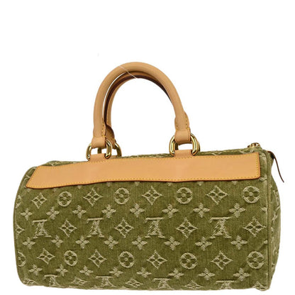 Louis Vuitton Green Monogram Denim Neo Speedy Handbag M95215