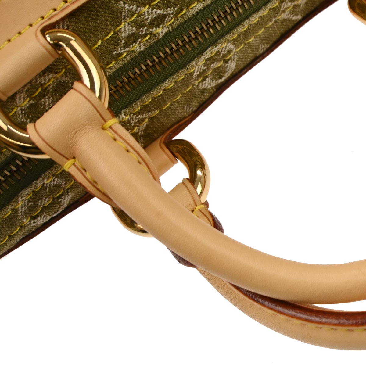 Louis Vuitton Green Monogram Denim Neo Speedy Handbag M95215