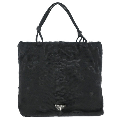 Prada Black Pony Hair Handbag