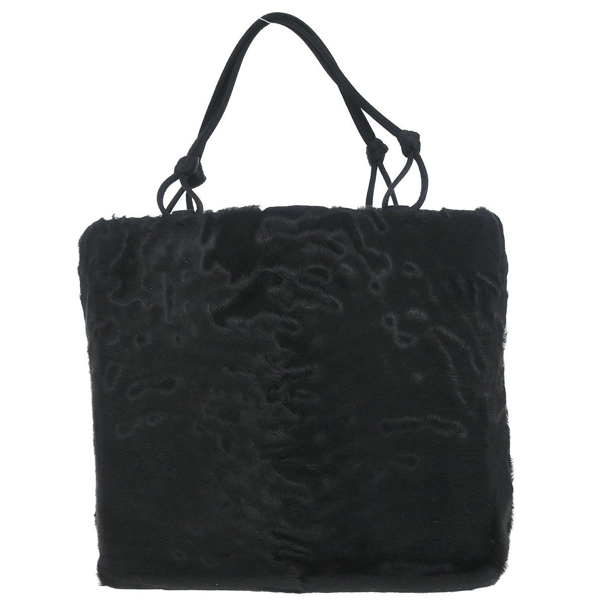 Prada Black Pony Hair Handbag