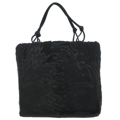 Prada Black Pony Hair Handbag