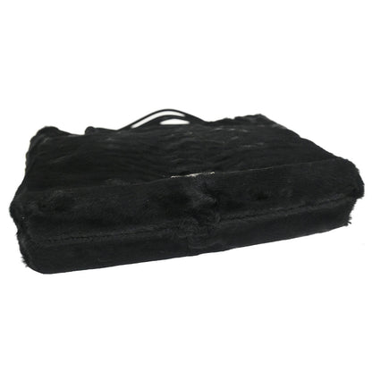 Prada Black Pony Hair Handbag