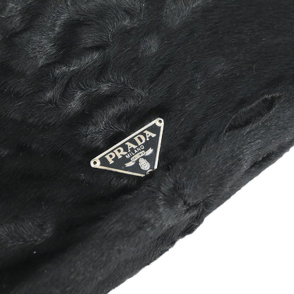 Prada Black Pony Hair Handbag
