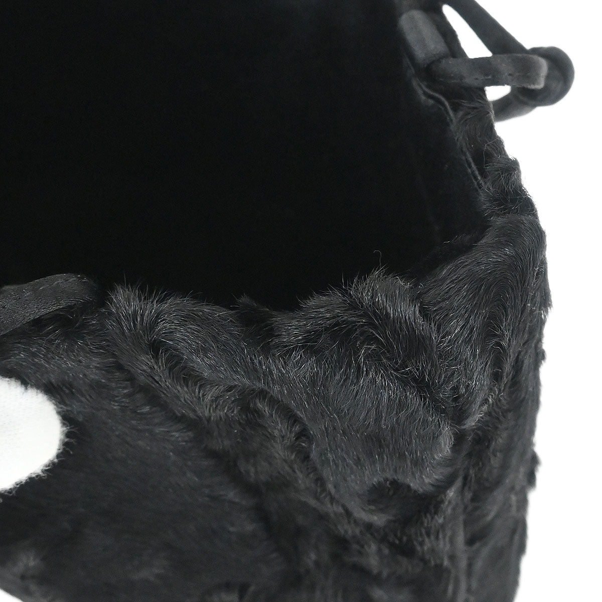 Prada Black Pony Hair Handbag