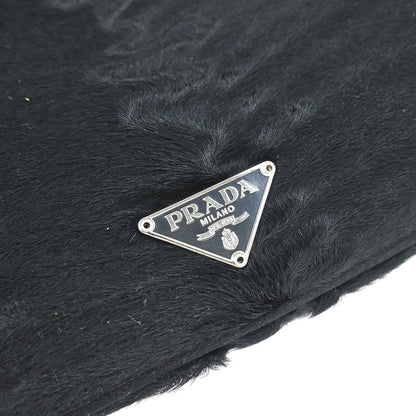 Prada Black Pony Hair Handbag