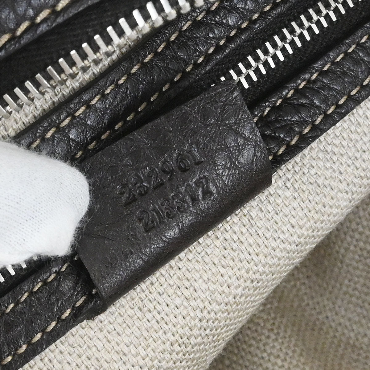 Gucci Beige Canvas GG Hobo 2way Shoulder Handbag