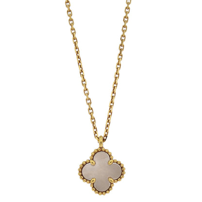 Van Cleef & Arpels Sweet Alhambra Necklace Pearl Au750 JB482117 Jewelry