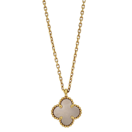 Van Cleef & Arpels Sweet Alhambra Necklace Pearl Au750 JB482117 Jewelry