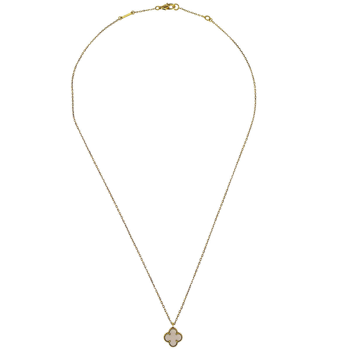 Van Cleef & Arpels Sweet Alhambra Necklace Pearl Au750 JB482117 Jewelry