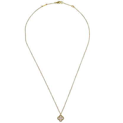 Van Cleef & Arpels Sweet Alhambra Necklace Pearl Au750 JB482117 Jewelry