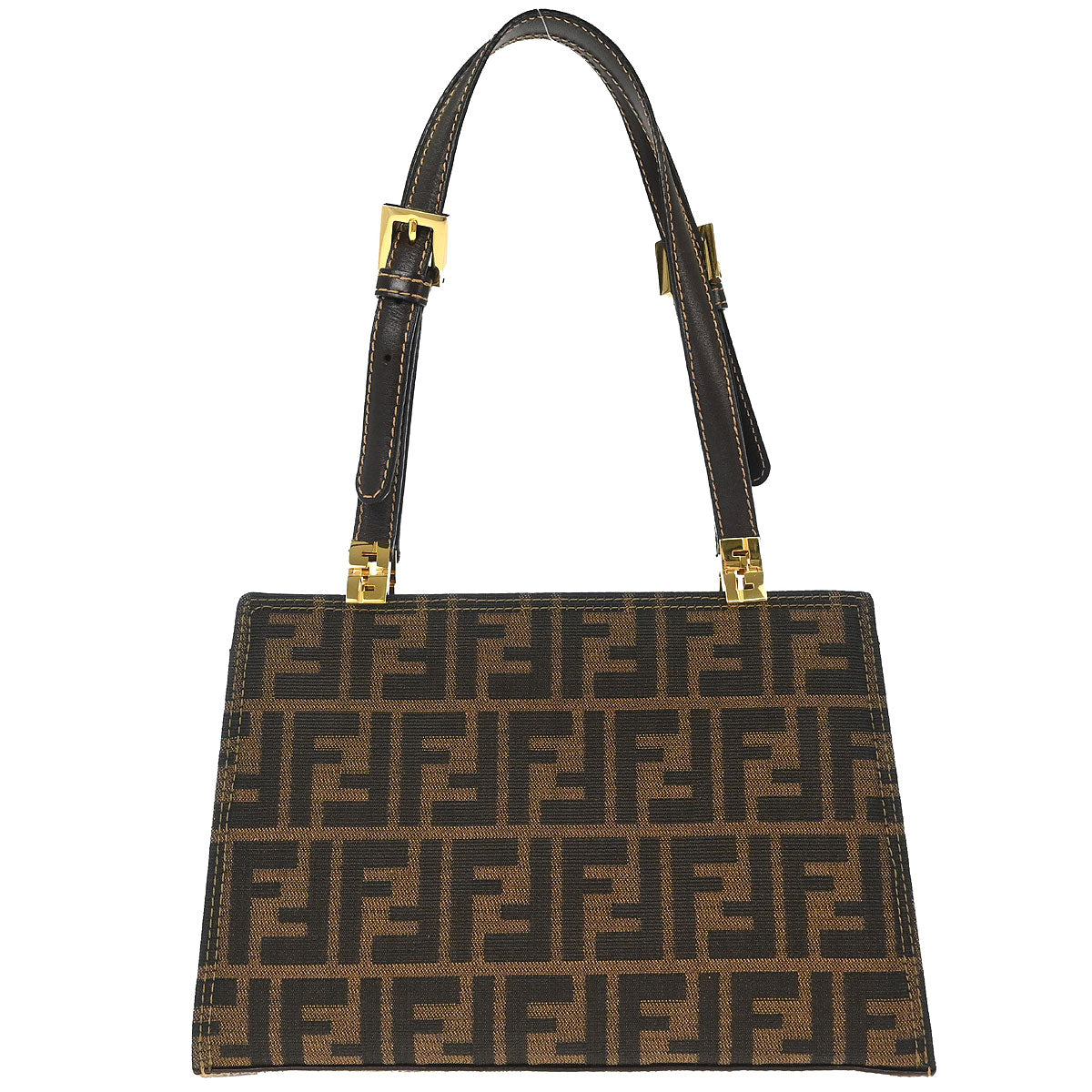 Fendi Brown Zucca Handbag