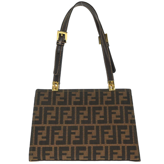 Fendi Brown Zucca Handbag