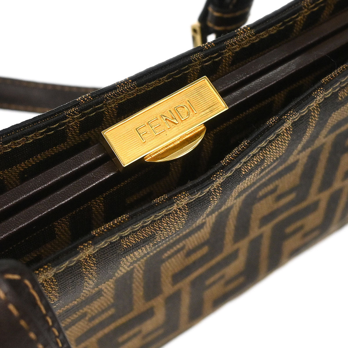 Fendi Brown Zucca Handbag