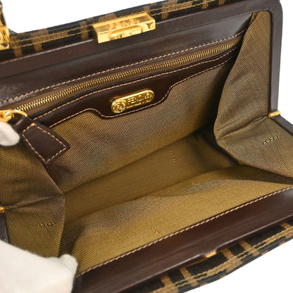 Fendi Brown Zucca Handbag
