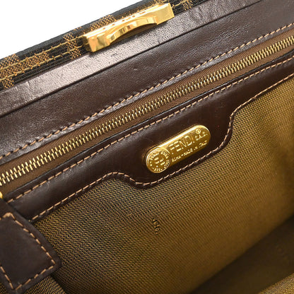 Fendi Brown Zucca Handbag
