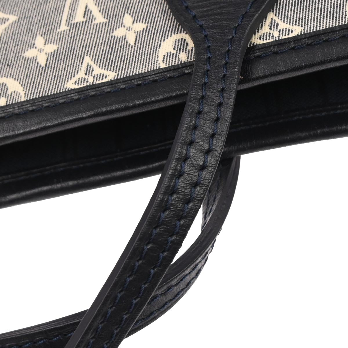 Louis Vuitton Navy Monogram Idylle Neverfull MM Tote Bag M40514