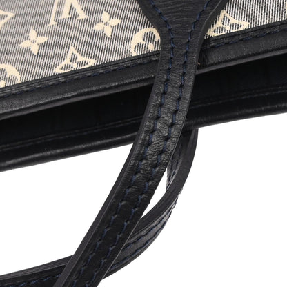 Louis Vuitton Navy Monogram Idylle Neverfull MM Tote Bag M40514
