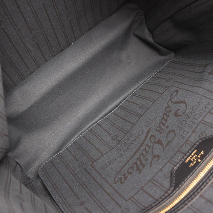 Louis Vuitton Navy Monogram Idylle Neverfull MM Tote Bag M40514