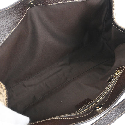 Gucci Beige Canvas GG Tote Handbag