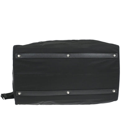 Prada Black Nylon 2way Duffle Shoulder Handbag