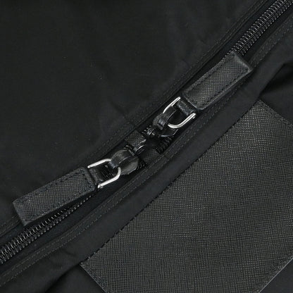 Prada Black Nylon 2way Duffle Shoulder Handbag