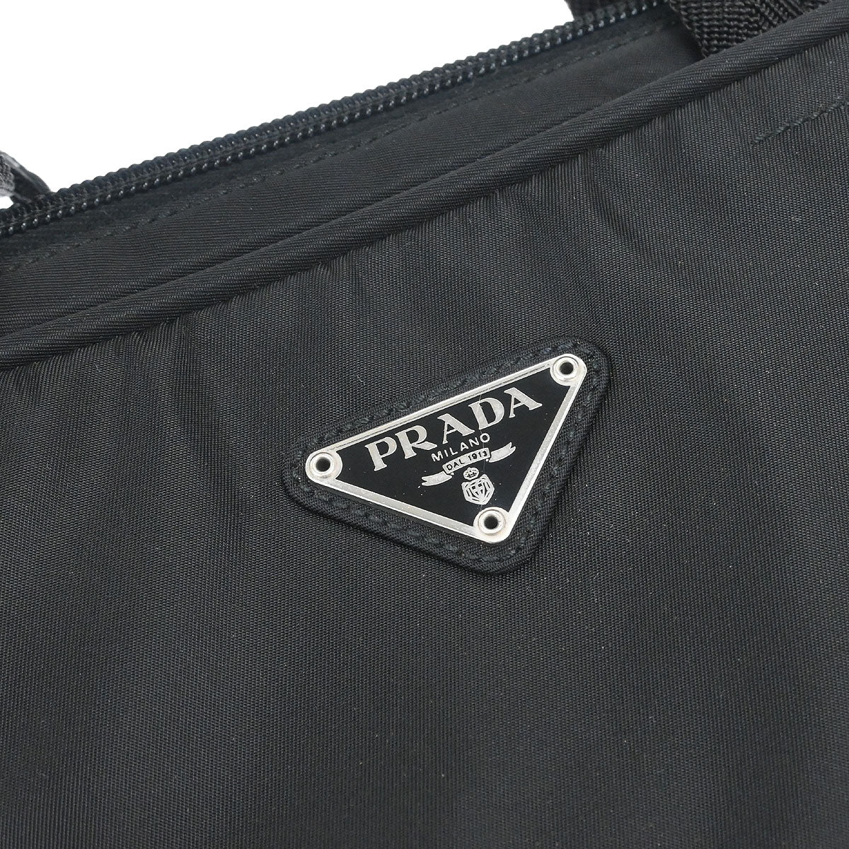 Prada Black Nylon Handbag
